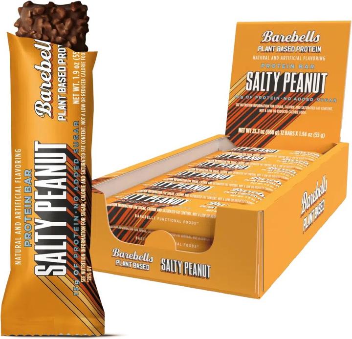 Produktbild Barebells Protein Bar (Salty Peanut Vegan, 12 Stk., 660 g)