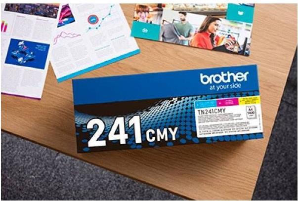 Actual product image Brother Toner Multipack CMY (M, C, Y)