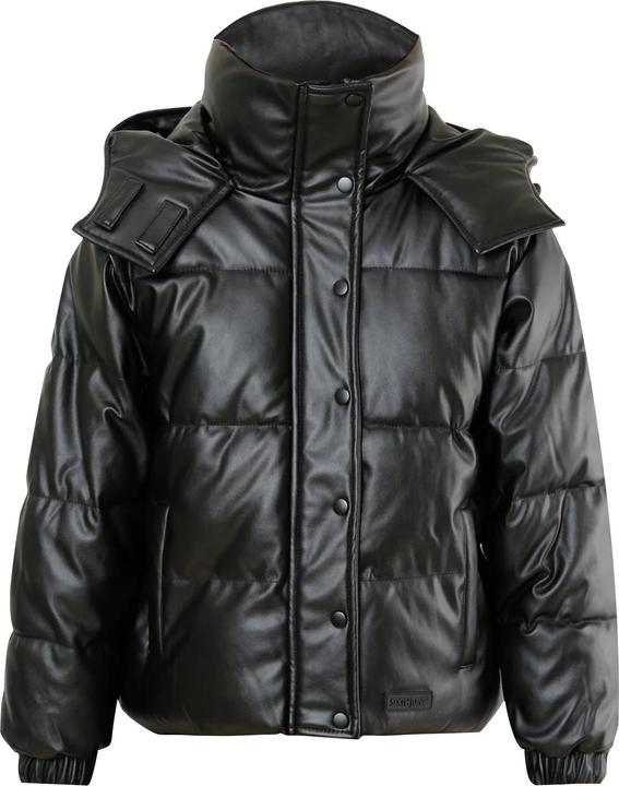 Sixth June siili leder daunenjacke (M)