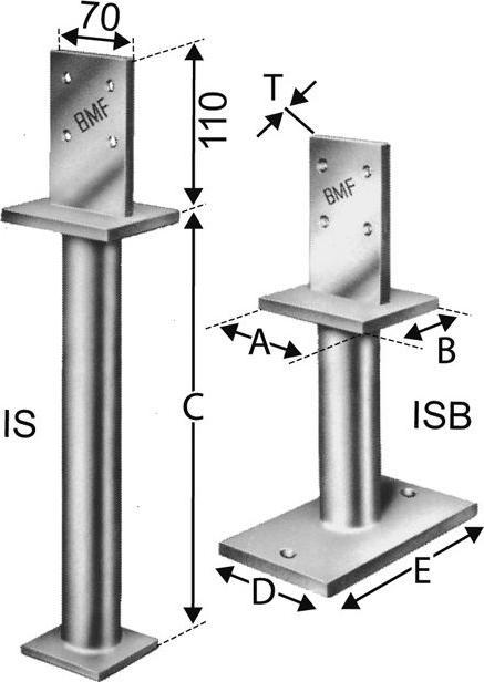 Actual product image Simpson Sst Support foot (Support foot, 1 pcs.)