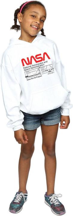 Produktbild Nasa Classic Space Shuttle Kapuzenpullover Mädchen (140, 146)