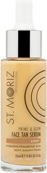 St. Moriz St Moriz Professional Prime & Glow Face Tan Serum Hydrating 2-in-1 Self Tan Face Serum & Makeup Prim (Selbstbräunungsserum, 25 ml)