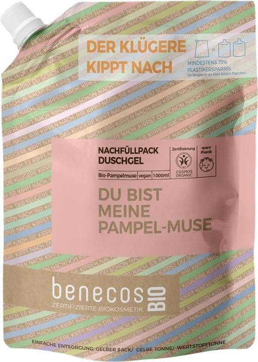 Benecos Du bist meine Pampel-Muse Duschgel Pampelmuse Nachfüllpack Bio (1000 ml)