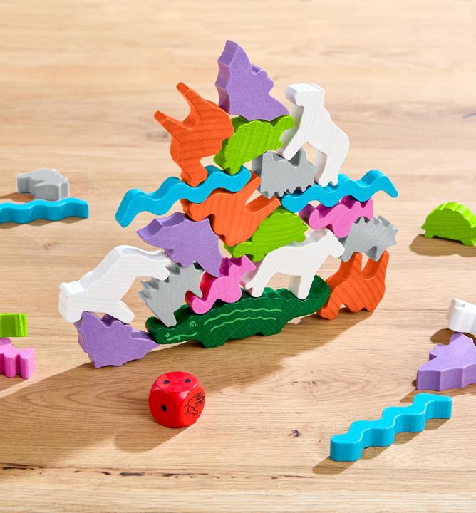 Actual product image Haba Tier auf Tier Deluxe (German, English)