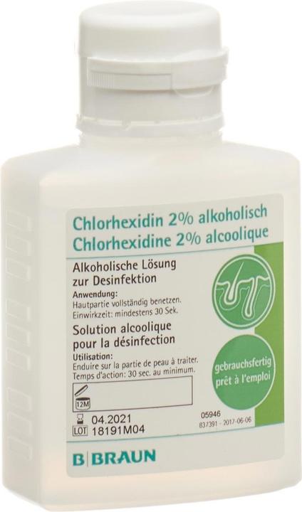 Actual product image B.Braun Chlorhexidine 2 % ungefärbt (100 ml)
