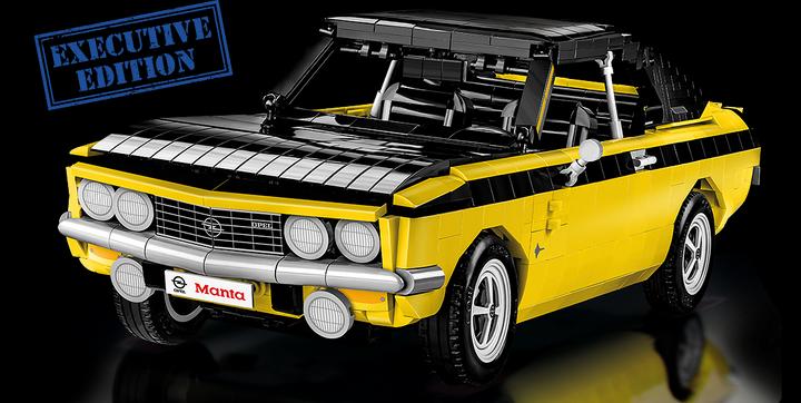 Produktbild Cobi 24338 - 1970 Opel Manta A EXECUTIVE EDITION, Modell, 2125 Teile, ab 10 Jahren