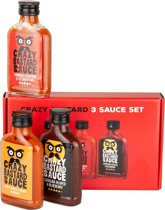 Produktbild Crazy Bastard Sauce 3er-Set (860 g)