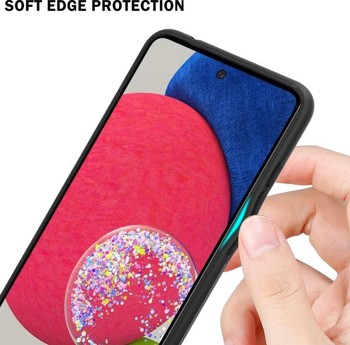 Productafbeelding Cadorabo TPU 2 Kleuren Glazen Hoesje (Samsung Galaxy A52, Samsung Galaxy A52 5G, Samsung Galaxy A52s 5G)