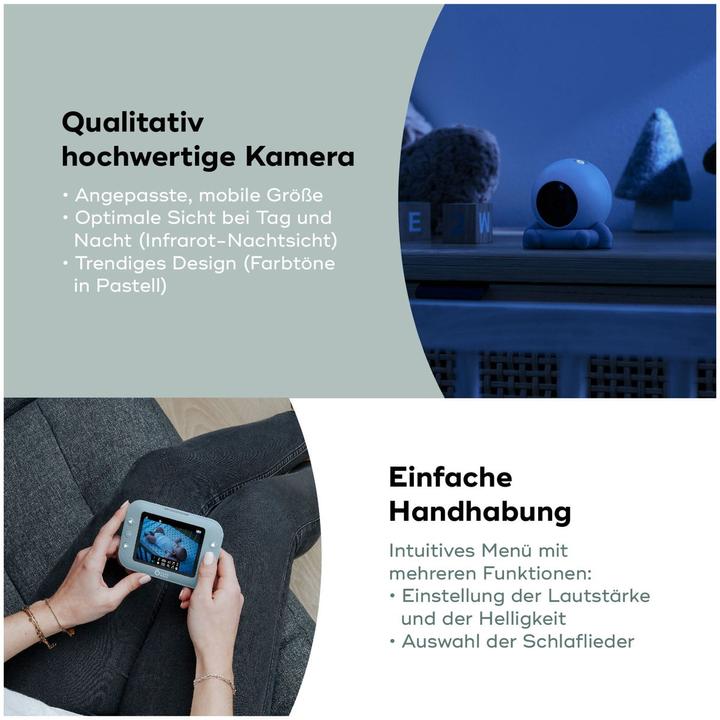 Image du produit Babymoov Yoo Roll Moniteur Vidéo Pour Bébé (Vidéo et audio, 300 m)