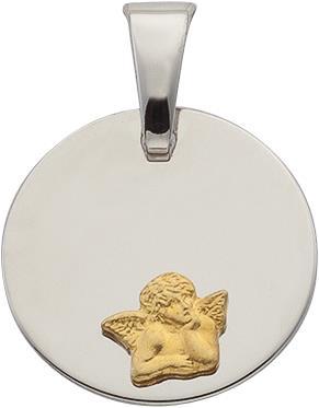 Caroussel Anhänger Schutzengel 12 mm (Gold)