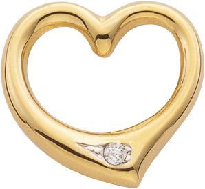 Bijou Classic Anhänger Herz (Gold)