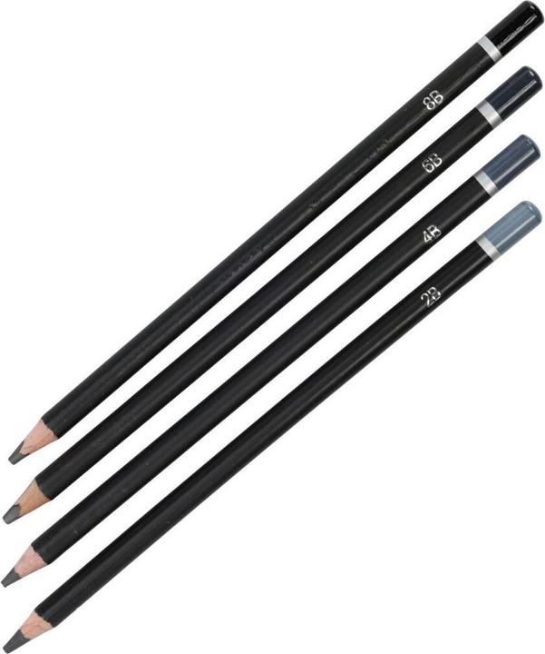 Image du produit Crayons charbon, 4 pcs. (4 x)