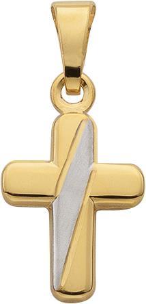Bijou Classic Anhänger Kreuz (Gold)