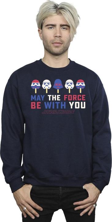 Immagine prodotto Star Wars May The Force Ice Pops Felpa Uomo (XXL)