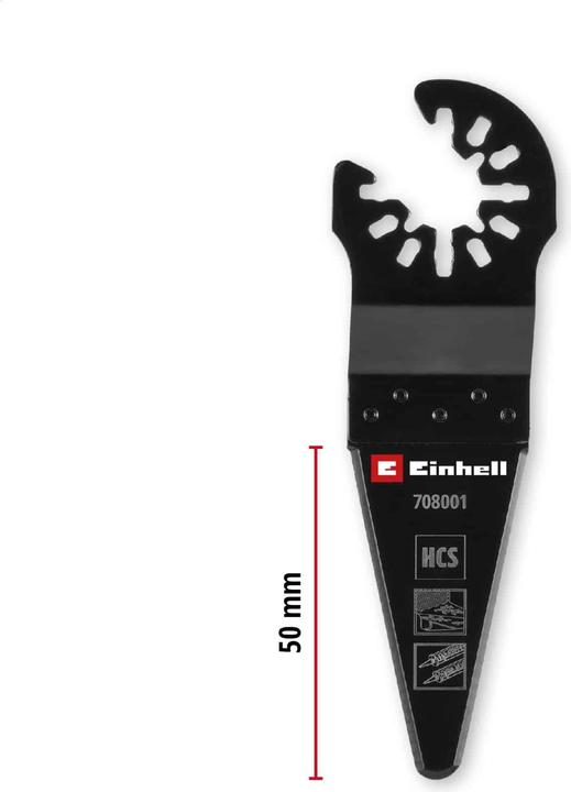 Actual product image Einhell Schaber/Messer, 708001, HCS, Spitz