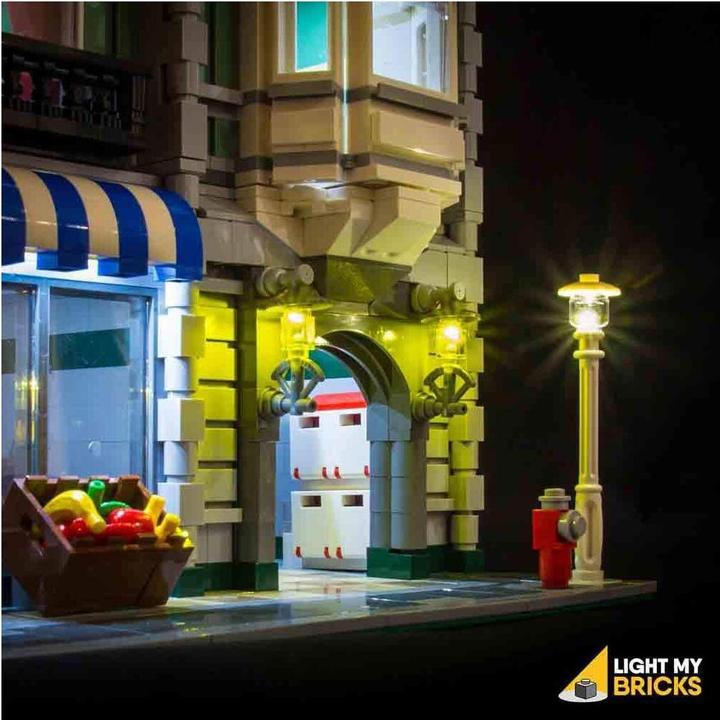 Produktbild Light my bricks LED Licht Set für LEGO Gemüsehändler (Green Grocer)