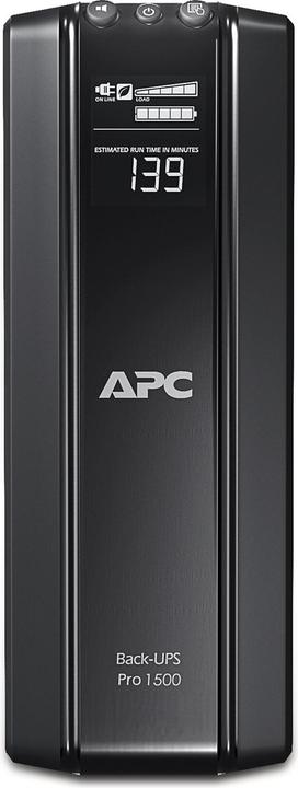 Actual product image APC Back-UPS Pro 1500, 230 V, CEE 7/5 (1500 VA, 865 W, Standby UPS)