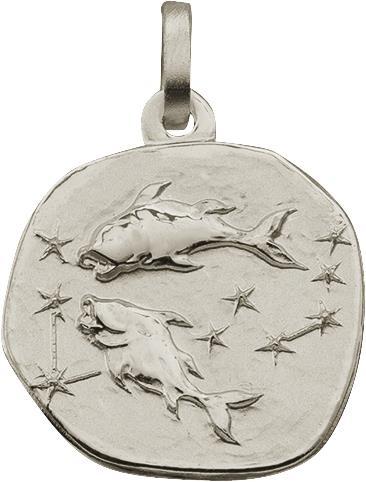 Anhänger Sternzeichen Fisch 16 mm (Silber)