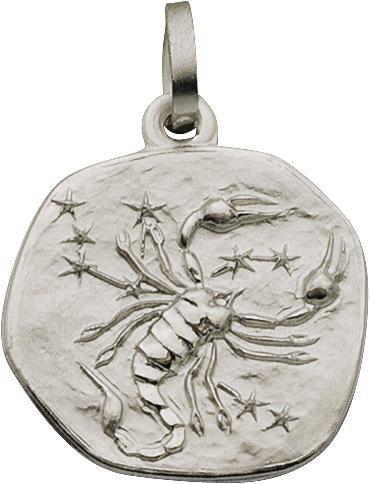 Anhänger Sternzeichen Skorpion 16 mm (Silber)