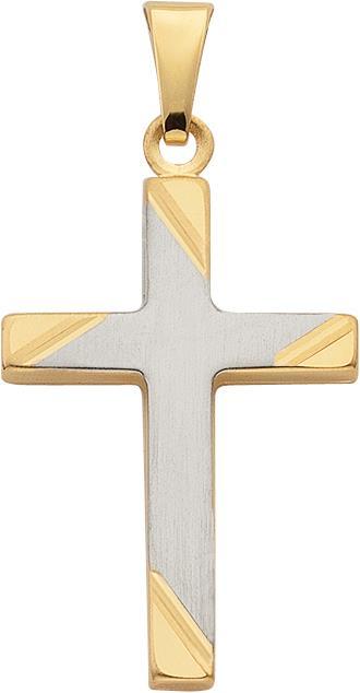 Bijou Classic Anhänger Kreuz (Gold)