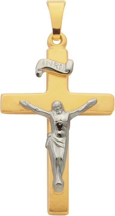 Bijou Classic Anhänger Kreuz (Gold)