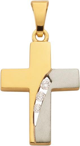 Bijou Classic Anhänger Kreuz (Gold)
