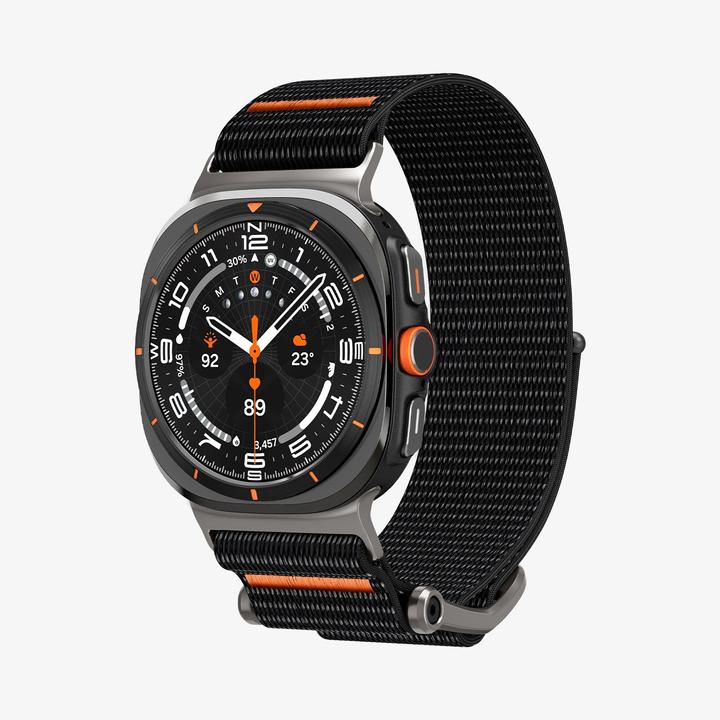 Actual product image Spigen DuraPro Flex Sam Galaxy Watch Ultra 47mm czarny/black AMP08773 (Fabric)
