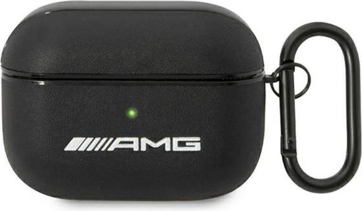 Mercedes AMG AMAPSLWK Coque AirPods Pro czarny/black Leather (Manchon pour casque d'écoute)