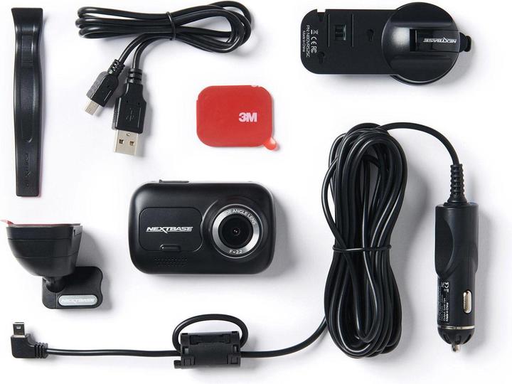 Produktbild Nextbase NBDVR122 (Eingebaute Anzeige, Akku, Eingebautes Display, Bluetooth, GPS-Empfänger, Beschleunigungssensor, Eingebautes Mikrofon, HD)