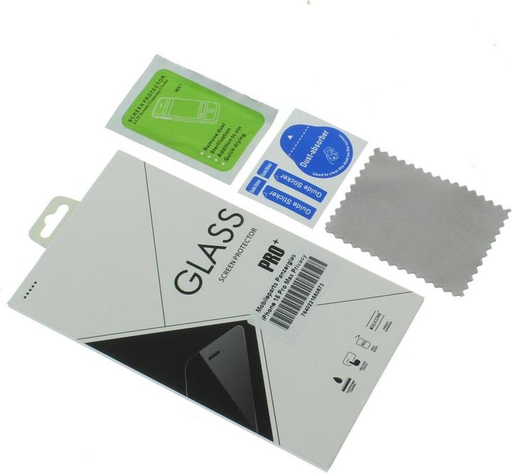 Immagine prodotto MobileParts Vetro antiproiettile - iPhone 15 Pro - Opaco (1 Pezzo/i, Apple iPhone 15 Pro)