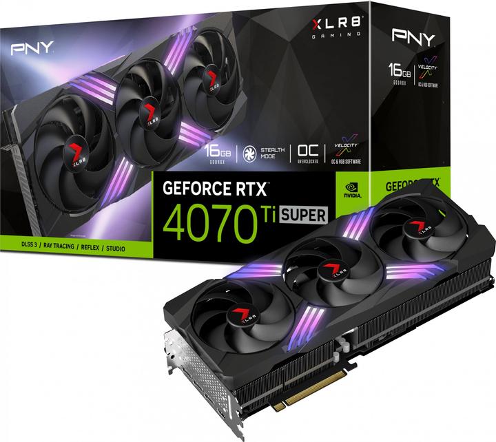 Produktbild PNY GeForce RTX 4070 Ti SUPER XLR8 VERTO EPIC-X (16 GB)