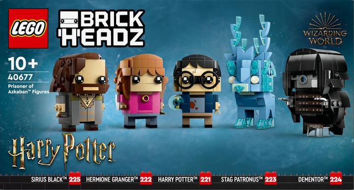 Actual product image LEGO 40677 Figures from Harry Potter and the Prisoner of Azkaban (40677, LEGO Brickheadz)