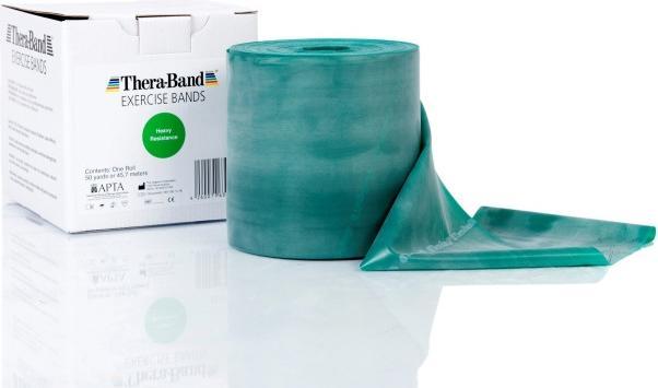 Image du produit TheraBand Sans latex - 45.5m - vert (45.50 m, Fort)
