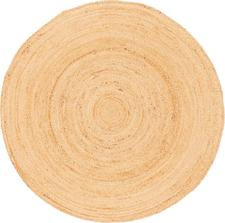 Produktbild Pergamon Naturfaser Teppich Jute Salsa Natur Rund (100 x 100 cm)