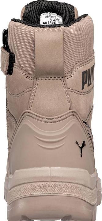 Productafbeelding Puma Veiligheidsschoen CONQUEST STONE HIGH maat 46 stone S3 CI HI HRO SRC DIN EN ISO 20345 nubuck leer (S3, 46)