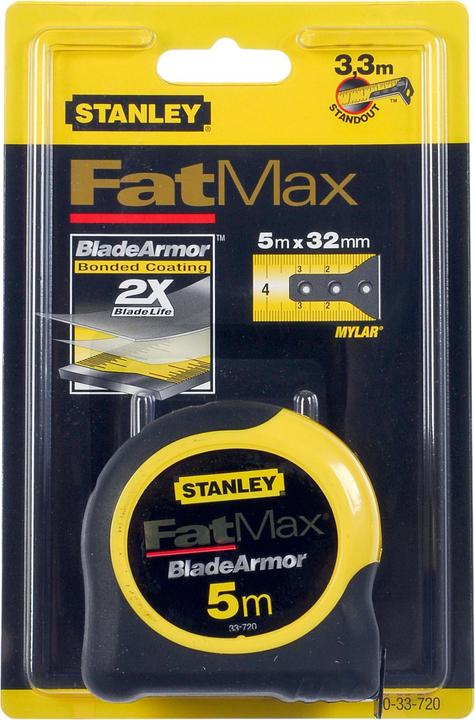 Actual product image Stanley Rollmeter Fat Max 5 m wide (Metric)