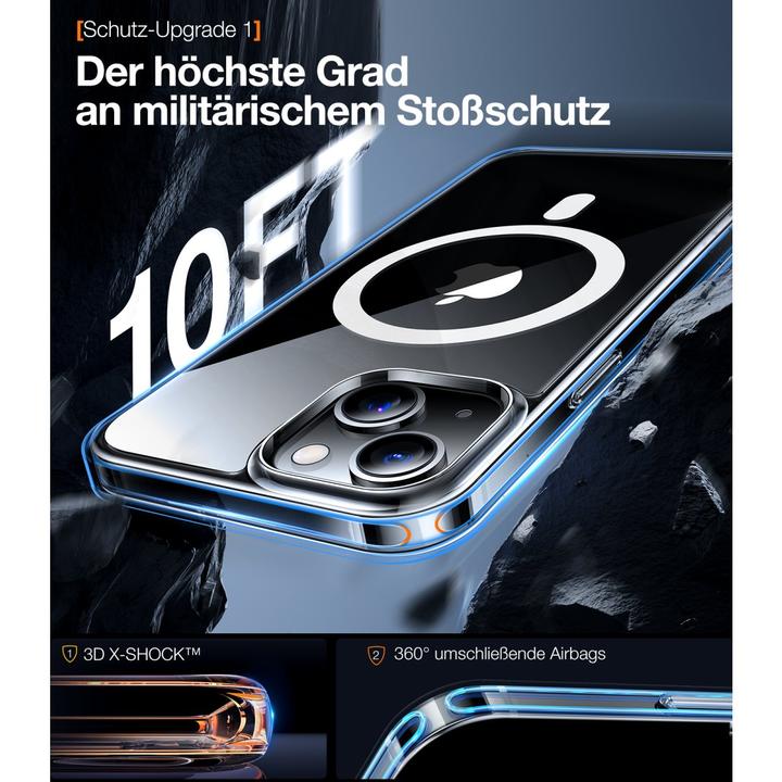 Image du produit Torras étui de téléphone Diamond Clear-Mag pour iPhone 15 (transparent) (Apple iPhone 15)