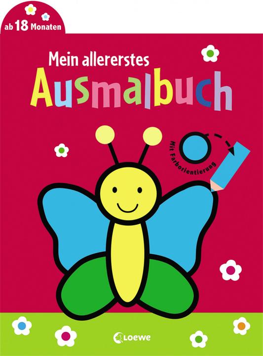 Produktbild Mein allererstes Ausmalbuch (Schmetterling)