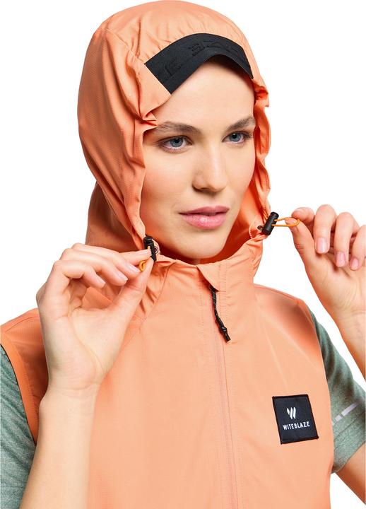 Actual product image Witeblaze DAKINI SL Ladies windvest,apri apricot S (S)