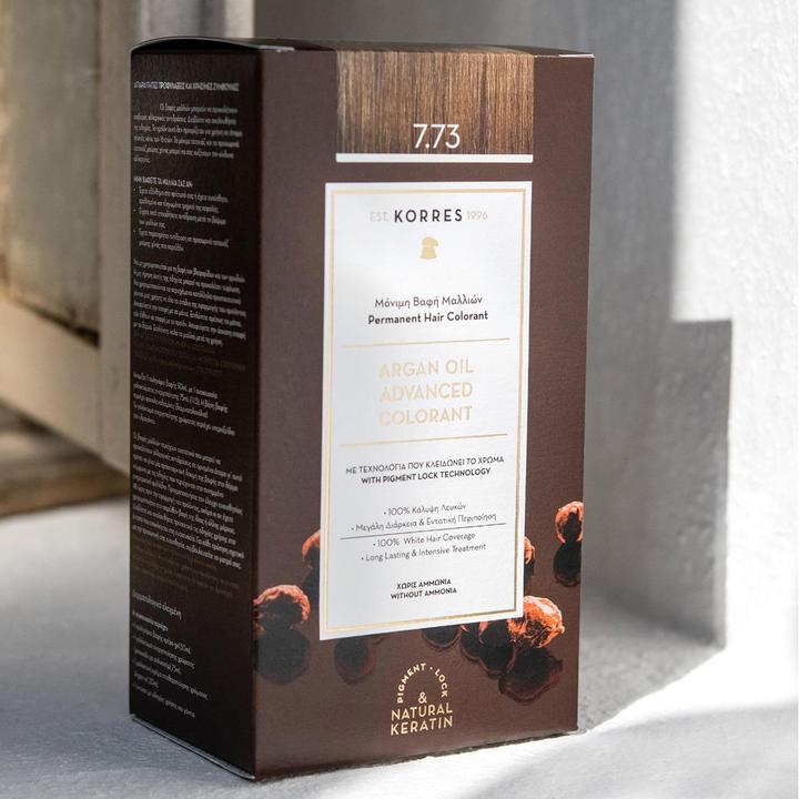 Produktbild Korres Argan Oil Hair Color (7.73 Golden Moca)