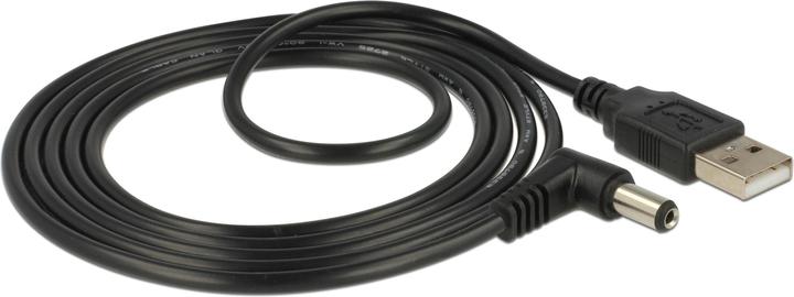 Produktbild Delock USB2.0-Stromkabel A-5VOLT, 1.5m, schwarz (1.50 m)