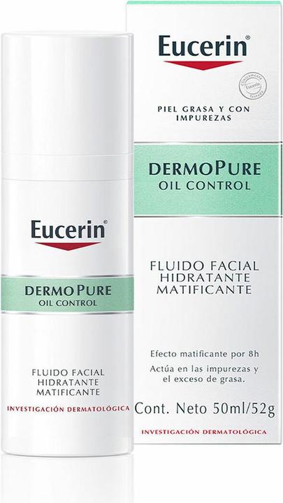 Image du produit Eucerin Dermopure Fluide hydratant pour le visage 50ml (50 ml, Fluide visage)
