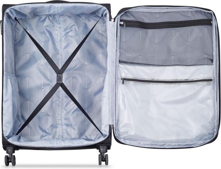 Actual product image Delsey Optimax Lite Trolley Case - 78 cm - Exp - Black (105 l, XL (from 140l))