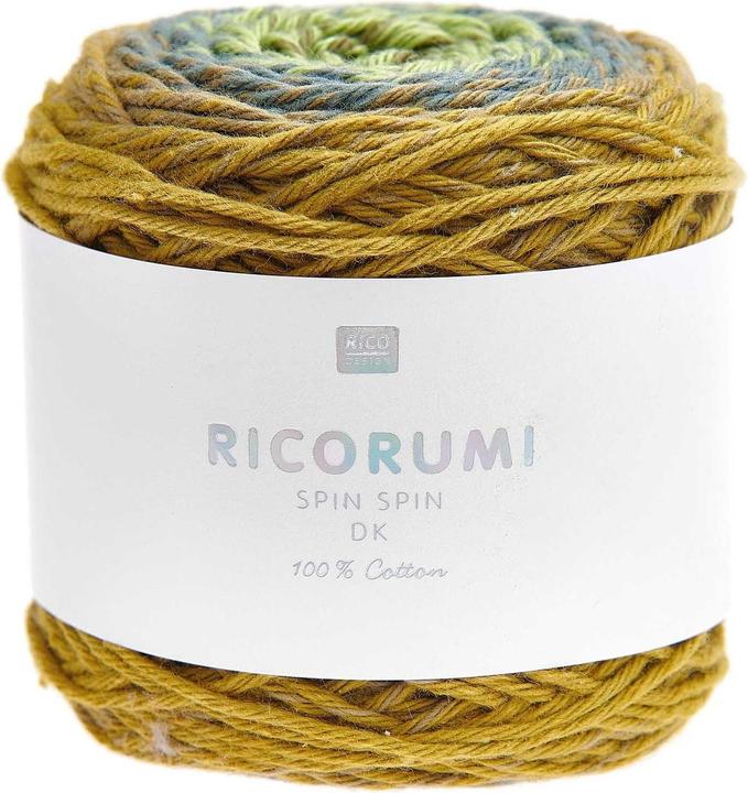 Actual product image Rico Design Wool Ricorumi Spin Spin 50 g, Olive (115 m)