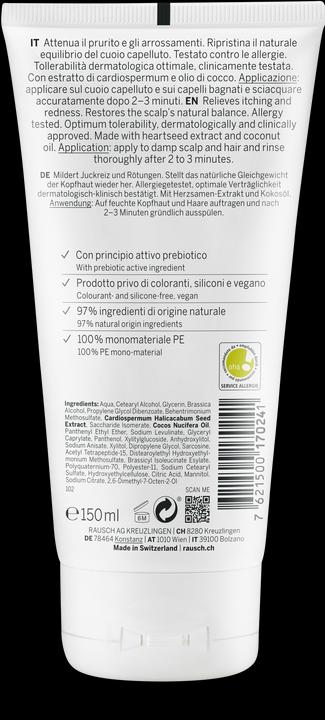 Immagine prodotto Rausch Balsamo sensibile con semi di cuore (150 ml)