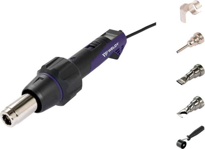 Weldy Soffiatore d'aria calda HT 530-A Set universale