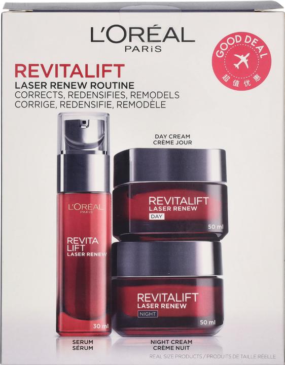 Actual product image L'Oréal Paris L'Oreal Revitalift Laser Renew Routine Set