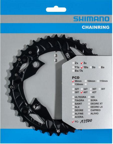 Immagine prodotto Shimano Ingranaggio FC-MT500 40 denti AN (40)