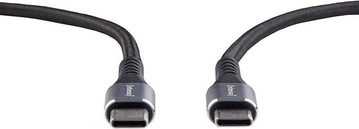 Image du produit Intenso C315C USB-C auf USB-C Kabel, 60W Schnellladen, 1,5 m, für iPhone, Samsung Galaxy, Macbook, L (1.50 m, USB 2.0, 60 W)