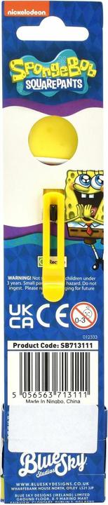 Actual product image Blue Sky Bob l'éponge stylo multi-couleurs Bob l'éponge (carton de 8) (Yellow, Multicoloured, 1 x)